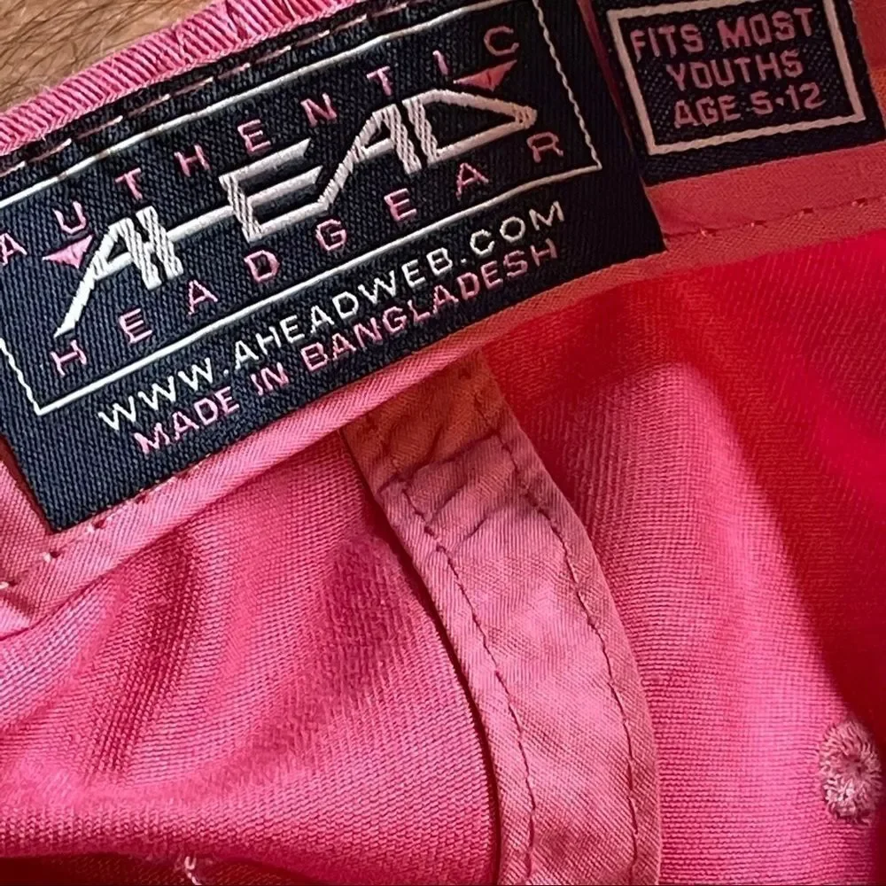 Ahead Youth Pink Whale Cape Cod Ball Cap‎